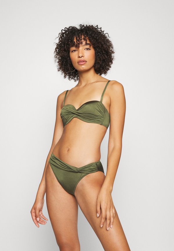 BANDEAU BIKINI SET - Bikini - olive
