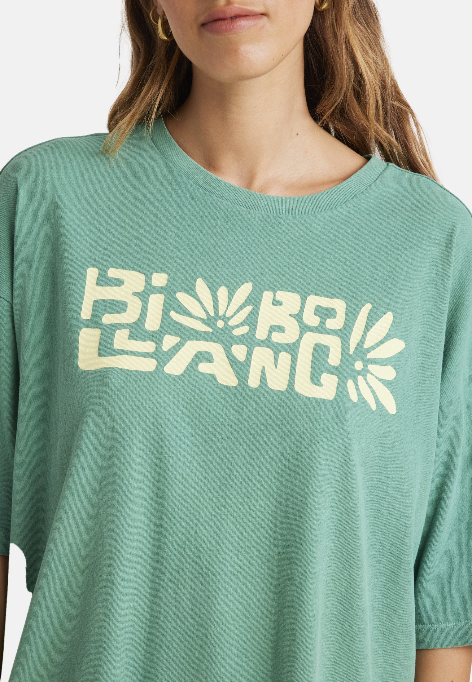 売れ筋商品|||ビラボン Tシャツ レディース トップス HIGHEST TIDE - Print T-shirt - ign Billabong HIGHEST TIDE - Print T-shirt - ign/green - Zalando