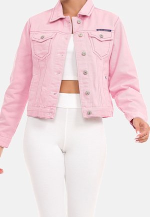 Veste en jean - pink