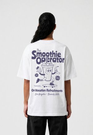 On Vacation, SMOOTHIE OPERATOR T-SHIRT UNISEX - Printtipaita - white