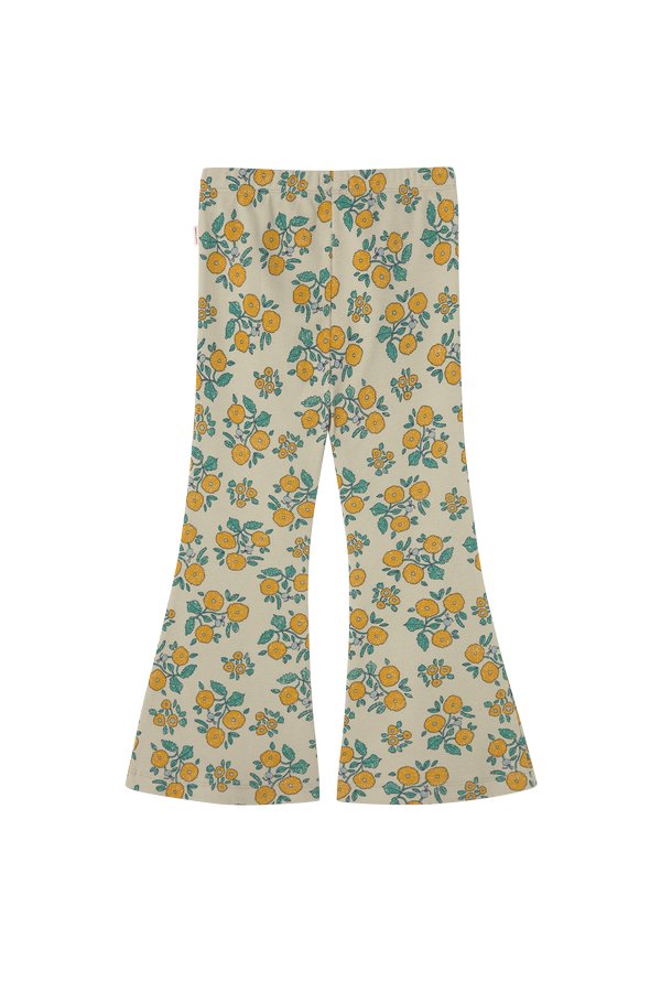 FLOWERS PANT - Trousers - dark vanilla3