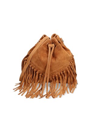Borsa a tracolla - dark cognac