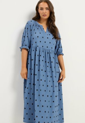 Yours Clothing, PLUS SIZE MAXI DRESSES - Jurk - blue