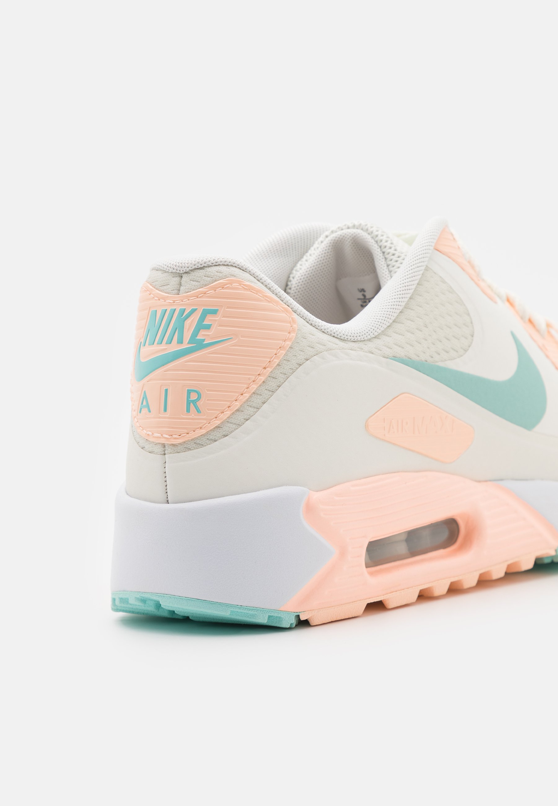 AIR MAX 90 G - Golf shoes - sail/light dew/crimson tint/white AIR MAX 90 G - Golf shoes - sail/light dew/crimson tint/white