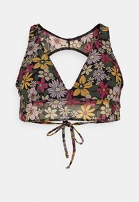 TIE PLUNGE SCRUNCHY  - Corpete - black