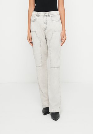 MIA CRYSTAL  - Jeans Relaxed Fit - snow grey