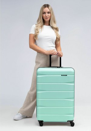 FRANKY, MUNICH 4.0 4 ROLLEN TROLLEY L 76 CM MIT DEHNFALTE UNISEX - Trolley - mint shiny