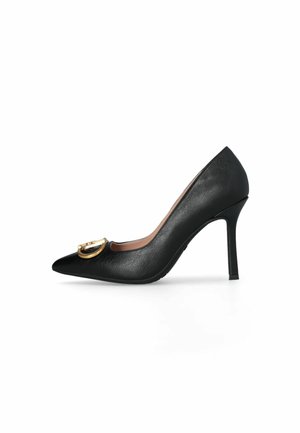 COURT WITH MAXI-LOGO - Decolleté - black
