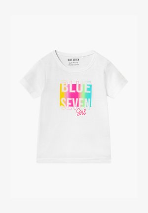SMALL GIRLS RAINBOW LOVE - T-shirts print - weiß