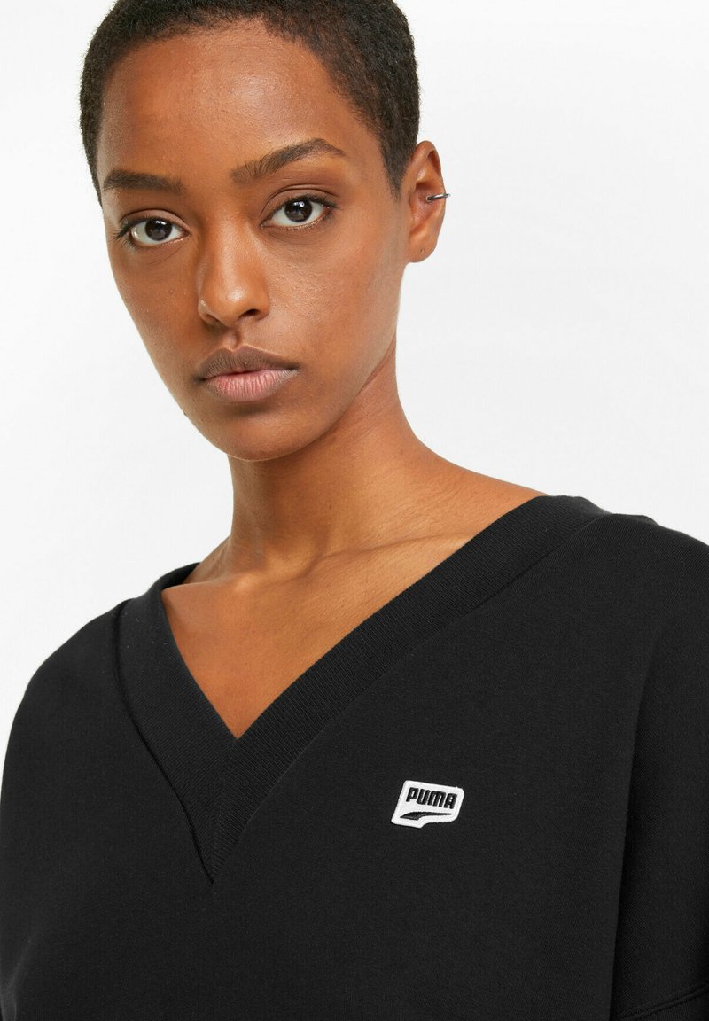 Damen Sportbekleidung | Puma KVINDE Freizeitkleid puma black/schwarz - LB25623 Damen Sportbekleidung | Puma KVINDE Freizeitkleid puma black/schwarz - LB25623