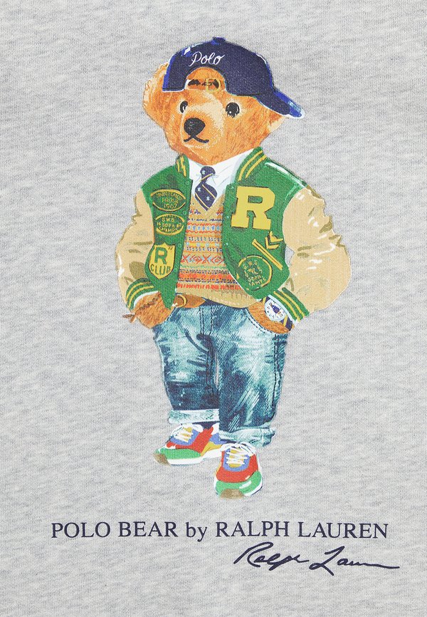 POLO BEAR FLEECE SWEATSHIRT - Sweatshirt - andover heather3
