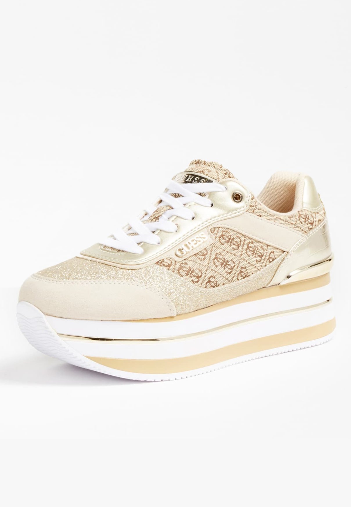 guess sneaker beige