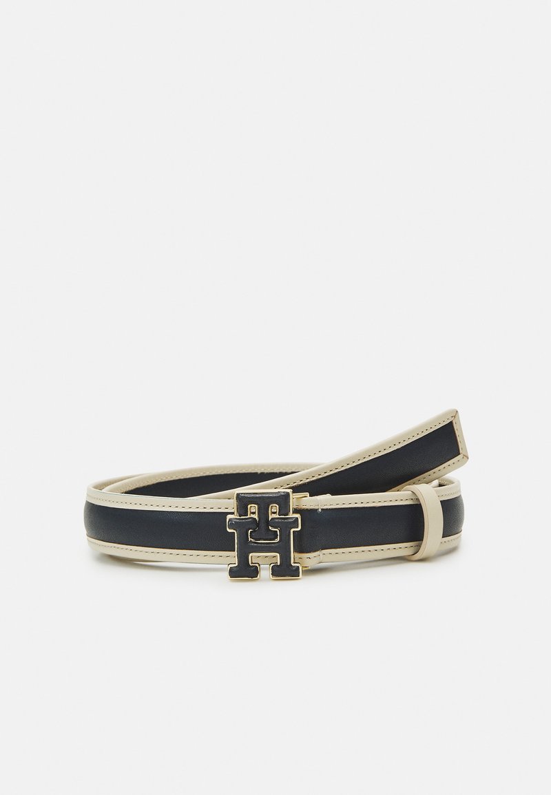 Tommy Hilfiger LOGO BOMBE - Cinturón - space blue/azul marino - Zalando.es