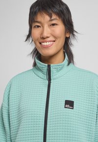 Jack Wolfskin MOGARI - Sweatjacke - soft jade