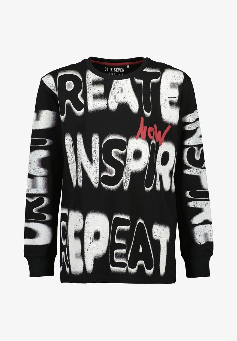 Blue Seven Langarmshirt - schwarz