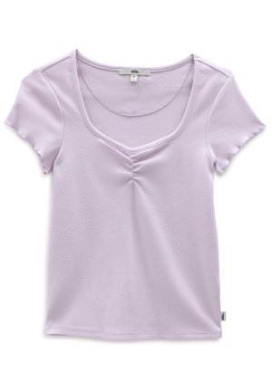 LYDIA TOP - T-shirt basic - lavender fog