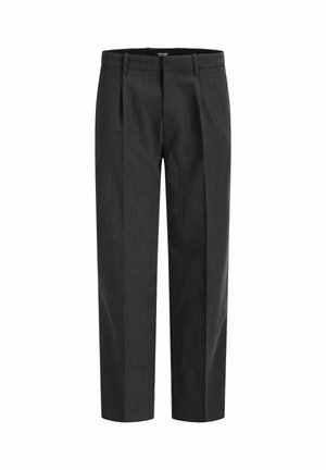 Jack & Jones, LOOSE-FIT PANTS STRAIGHT FIT LOOSE-FIT PANTS - Pantalones - dark grey melange