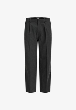 Jack & Jones, LOOSE-FIT PANTS STRAIGHT FIT LOOSE-FIT PANTS - Pantalones - dark grey melange