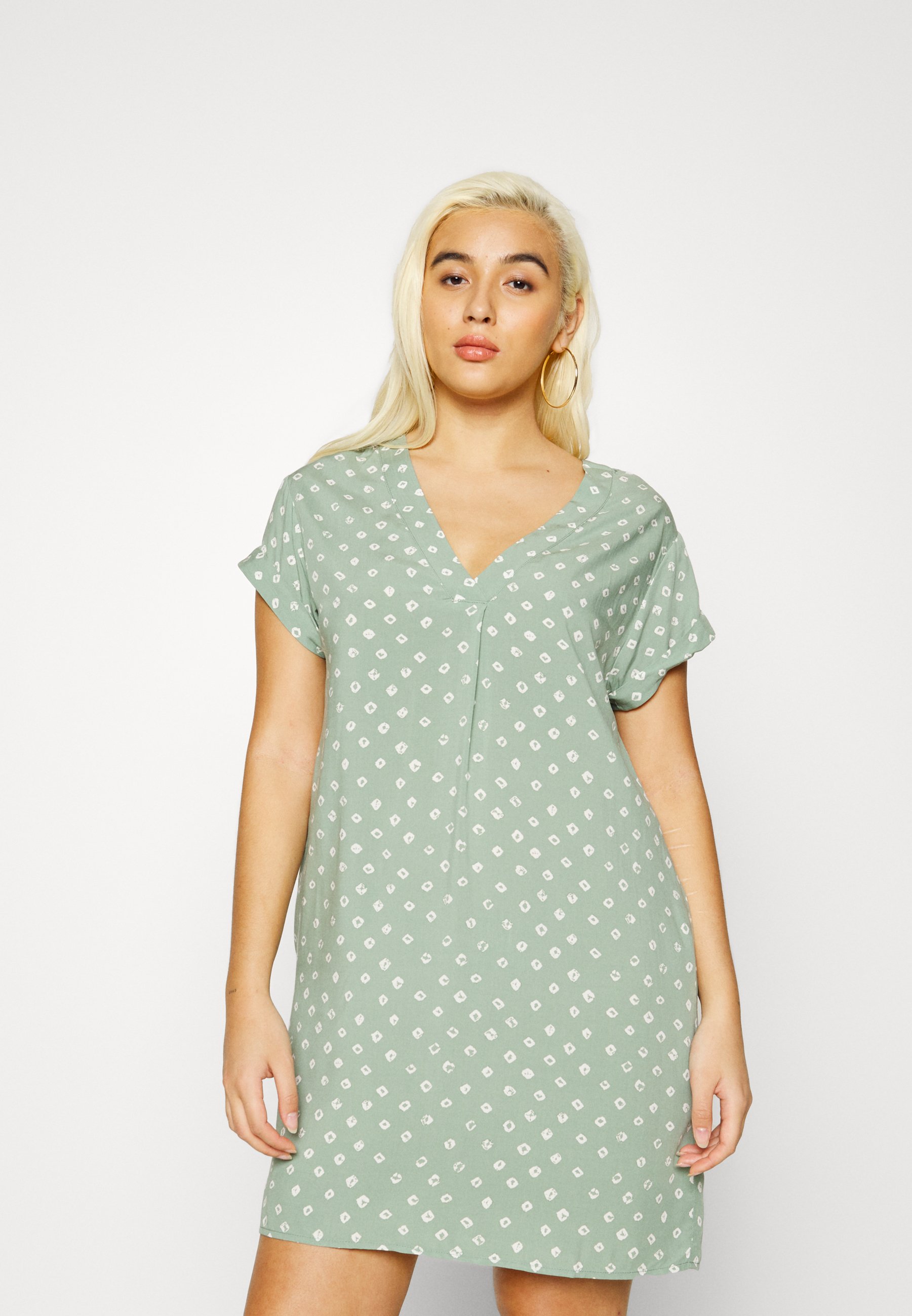 GAP Petite DRESS - Day dress - green 