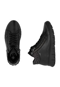 Rieker Bottines à lacets - schwarz