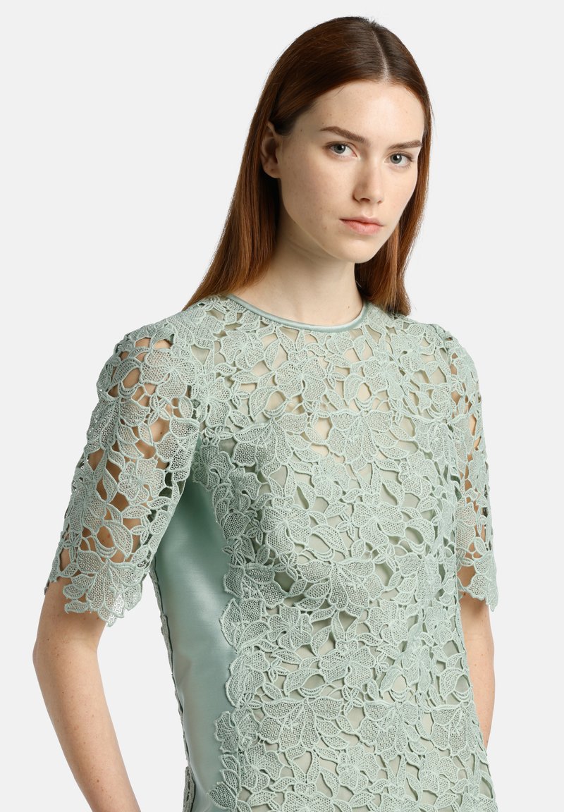 Luisa Spagnoli PENDICE - Cocktail dress / Party dress - verde giada verde  giada verde giada/light green - Zalando