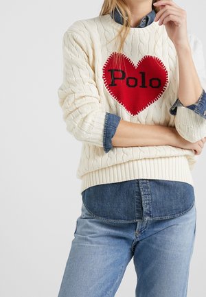 Pullover - beige