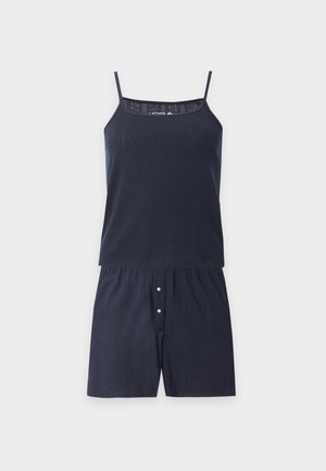 Lacoste, CORE ESSENTIALS SET - Pyjamas - navy blue