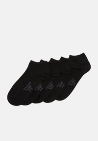 Schiesser - SNEAKER 5 PACK - Zoknik - black Miniatűr kép 1