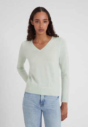 Strickpullover - fog green