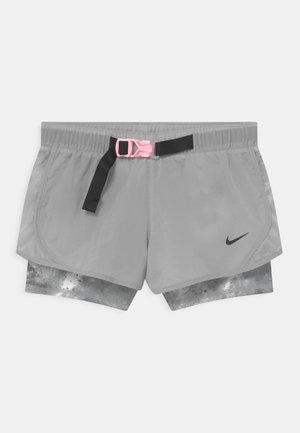 DRY TEMPO - Korte broeken - smoke grey/black/arctic punch