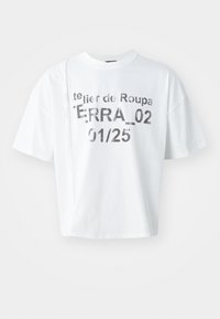 SPLIT UNISEX - Print T-shirt - white