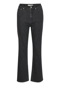 LUCIEGZ HW NOOS - Blugi bootcut - dark grey washed