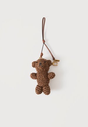 COACH STRAW BEAR - Porte-clefs - brown