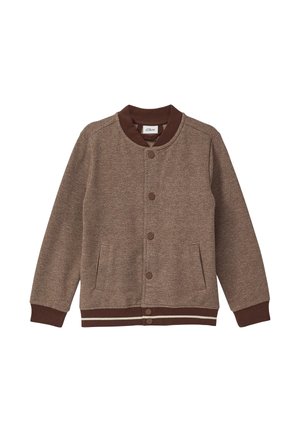 Sweat zippé - braun