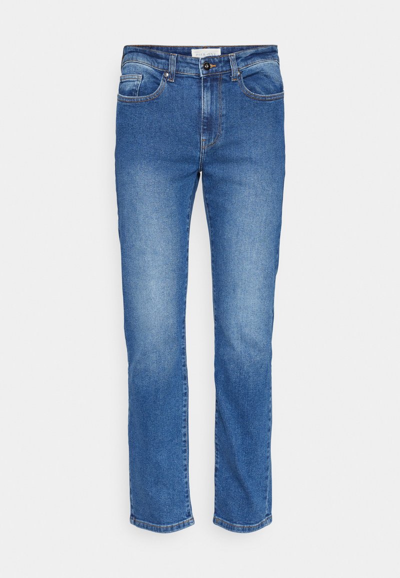 Pier One Straight leg jeans blauw denim/bluedenim