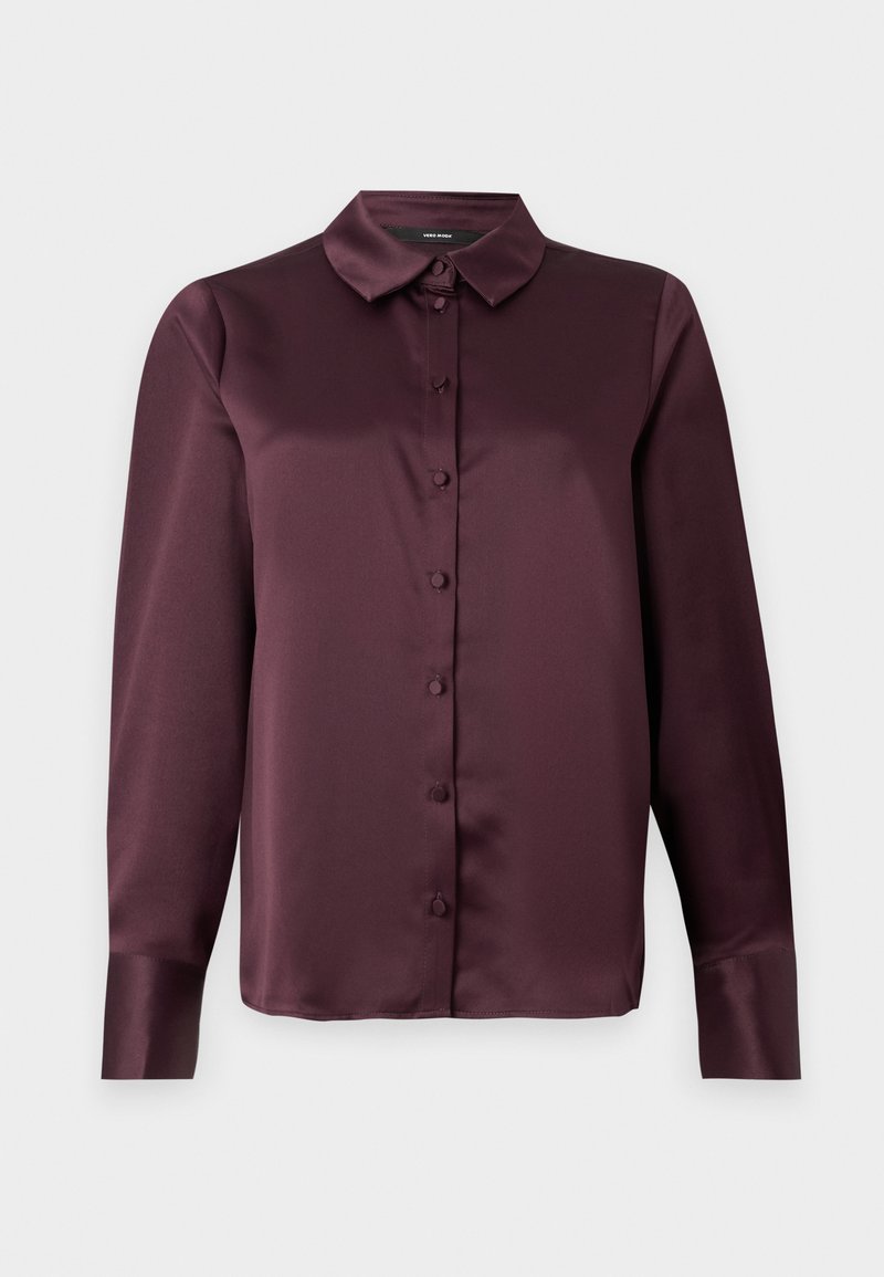 Vero Moda Overhemdblouse bordeauxrood
