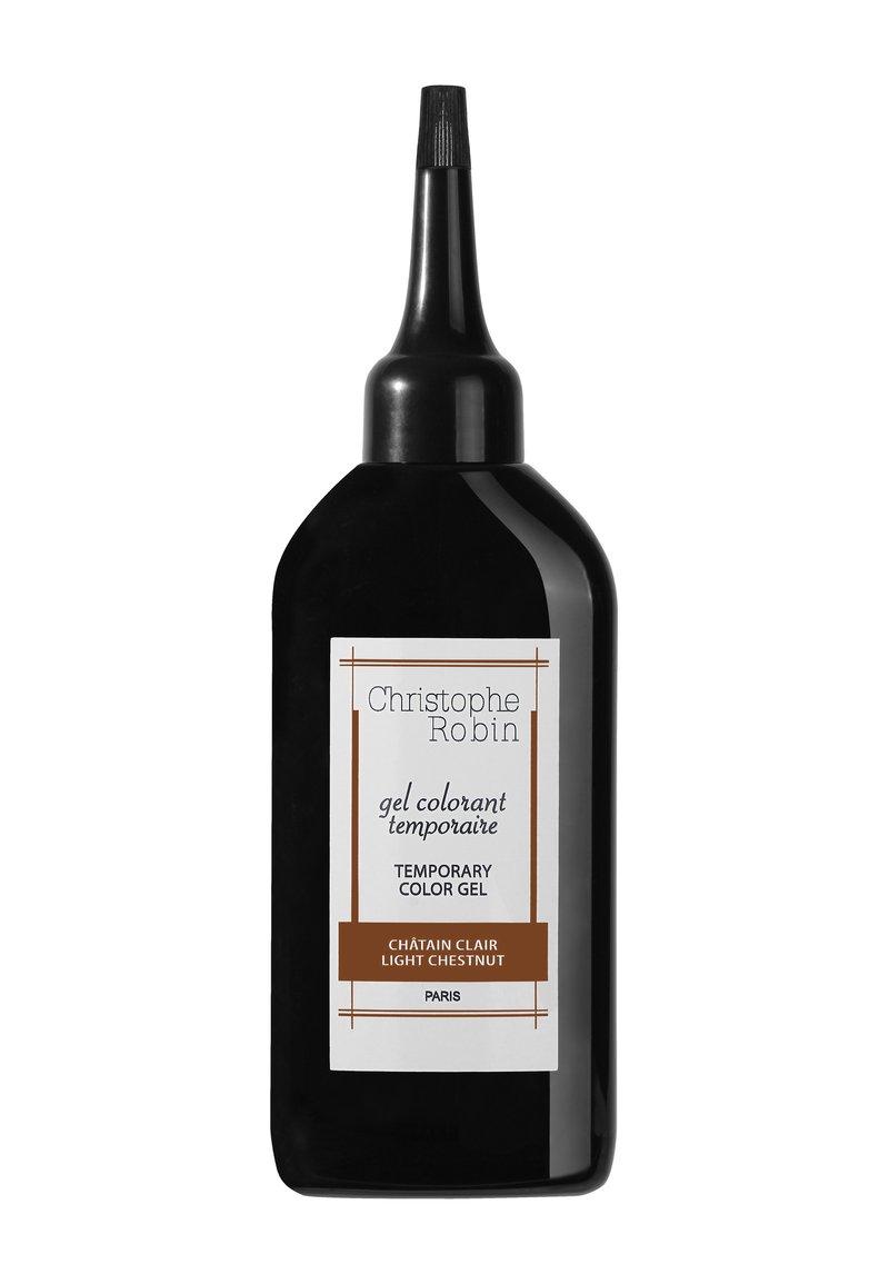 Christophe Robin TEMPORARY COLORING GEL - Tinte capelli - light chestnut