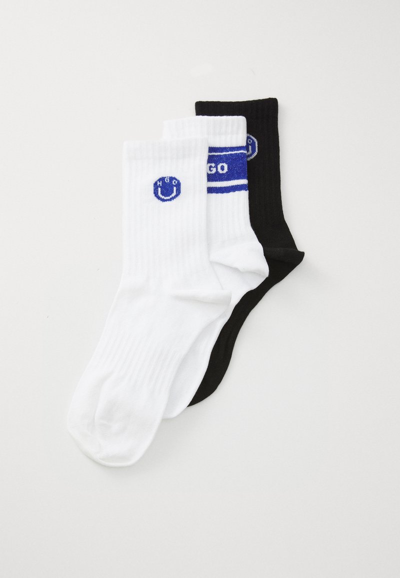 HUGO 3 PACK - Calze - black/white