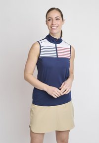 Backtee ZIP GOLF  - Top - navy