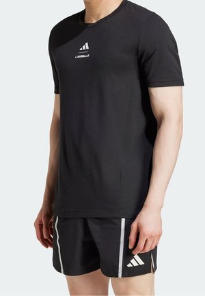 Camiseta estampada - black