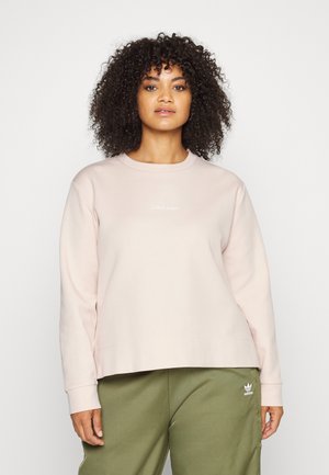 INCLUSIVE MICRO LOGO - Sweatshirt - tuscan beige