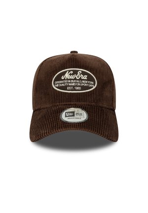NEW ERA PATCH CORD - Cappellino - brown