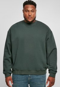 Urban Classics ULTRA HEAVY CREW - Sweatshirt - bottlegreen
