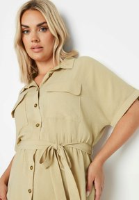 Yours Clothing Abito a camicia - light brown