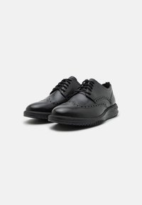 Cole Haan GRAND WINGTIP OXFORD - Rennot nauhakengät - black