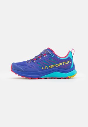 JACKAL WOMAN - Trail running shoes - royal/moss