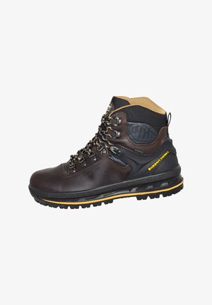 Grisport, Schnürstiefelette - braun schwarz