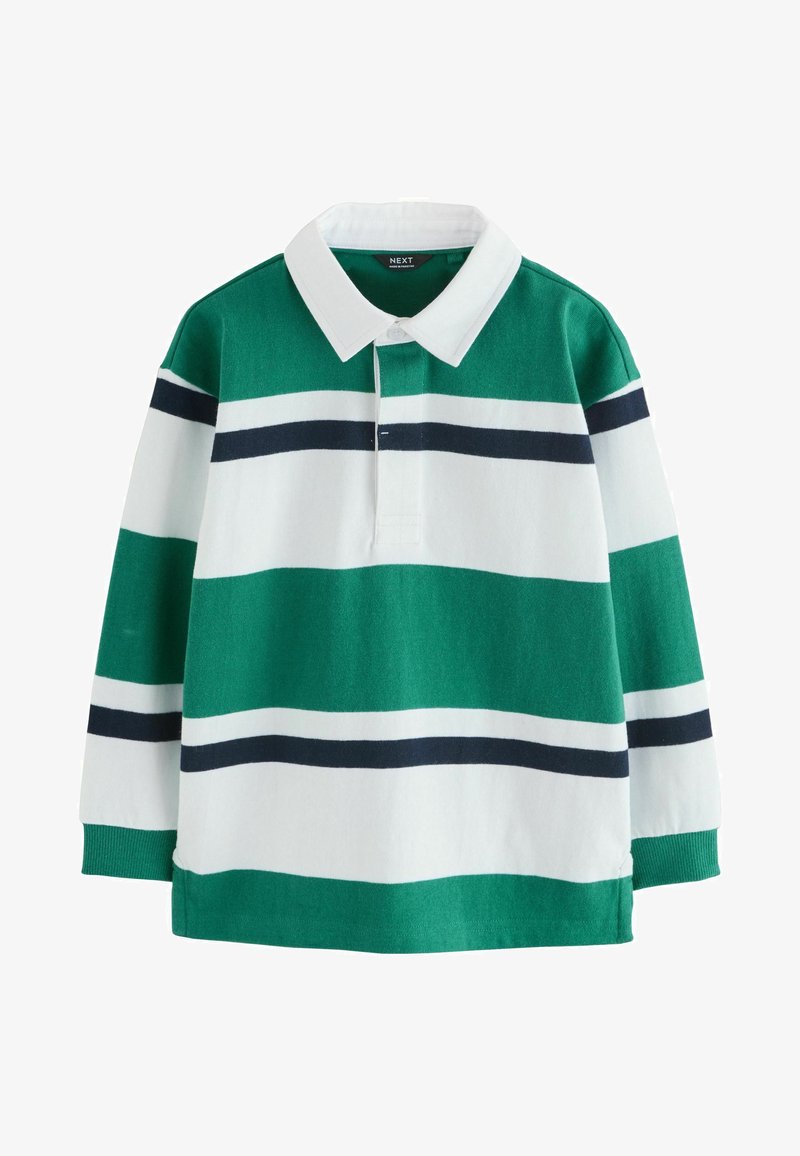 Next REGULAR FIT - Pólóing - green white