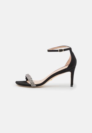 Stuart Weitzman NUDISTCURVE HIGHSHINE - Sandals - black