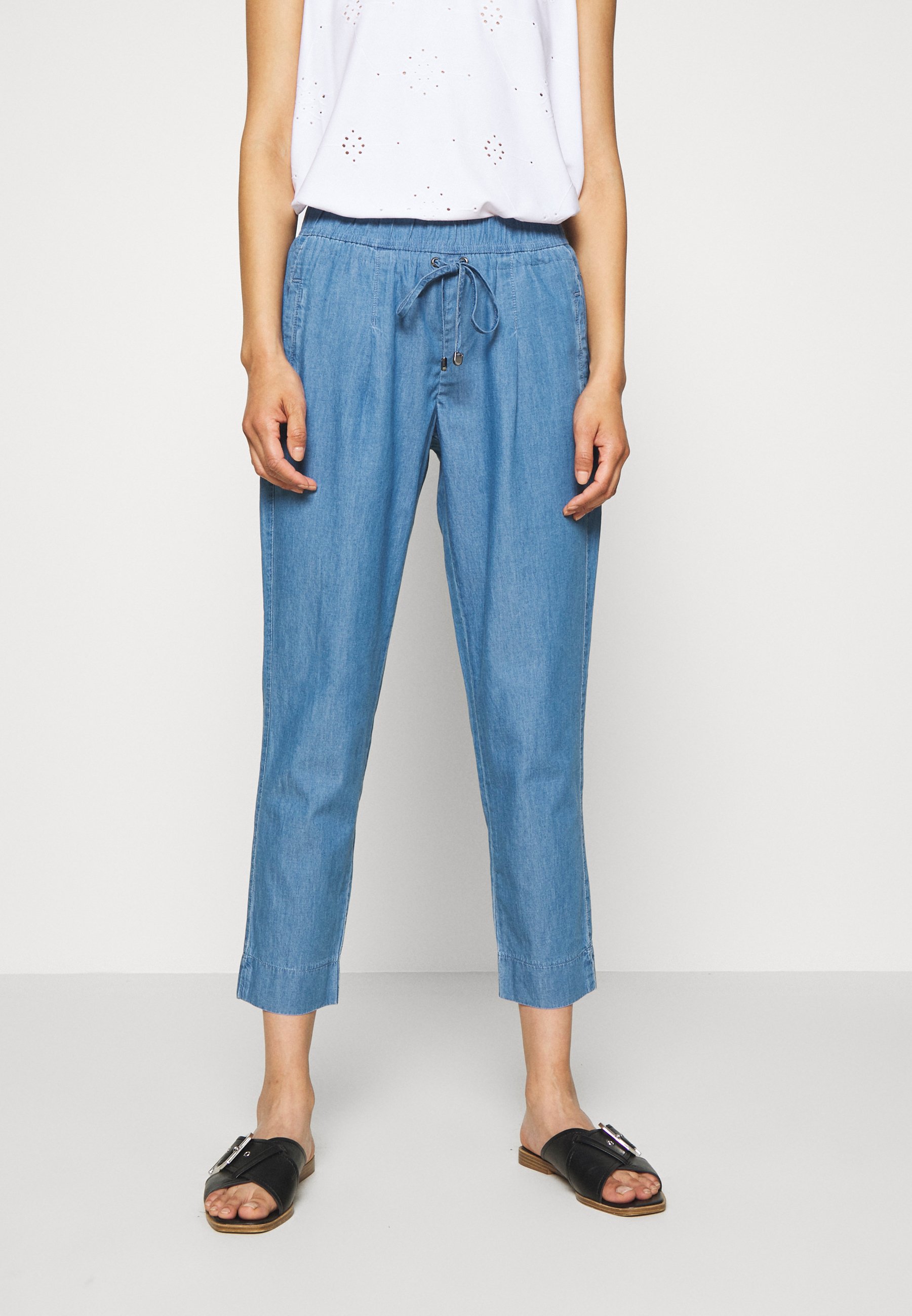 Betty \u0026 Co Broek - blue denim/Blauw - Zalando.nl